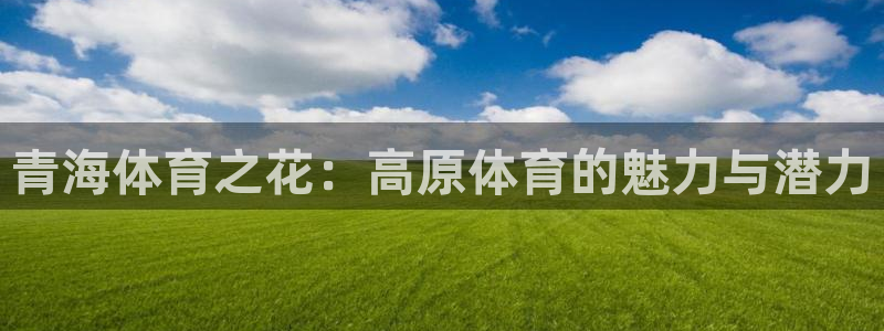 德国意昂集团：青海体育之花：高原体育的魅力与潜力