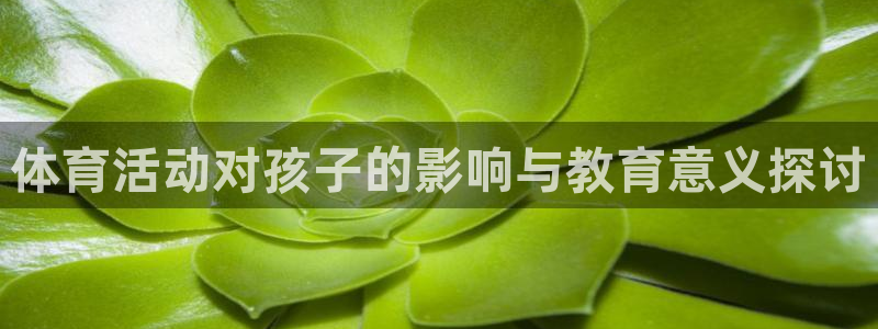 沐鸣2体育论坛：体育活动对孩子的影响与教育意义探讨