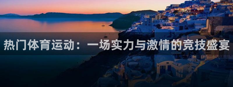 沐鸣2集团：热门体育运动：一场实力与激情的竞技盛宴