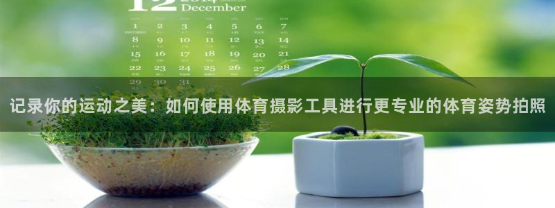 德国意昂集团：记录你的运动之美：如何使用体育摄影工具进行更专业的体育姿势拍照